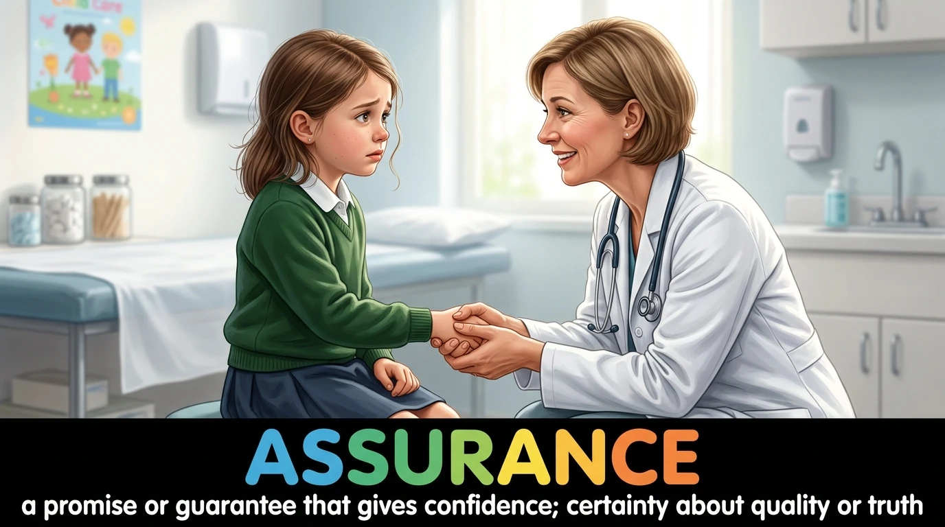 English Illustration for assurance